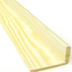 Winkelleiste Kiefer 240 x 3,5 x 3,5 cm ^ Discount