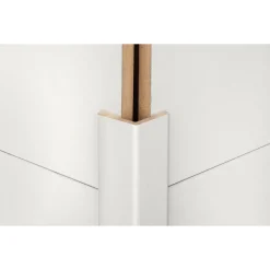 Winkelleiste weiß Hochglanz 2,6 m ^ Discount