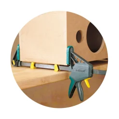 Einhandzwinge EHZ PRO 100/700 mm ^ Wolfcraft Clearance