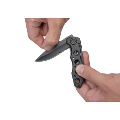 Freizeitmesser mit klappbarer gezahnter Klinge ^ Wolfcraft Sale