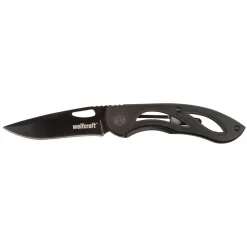 Freizeitmesser mit klappbarer glatter Klinge ^ Wolfcraft Online