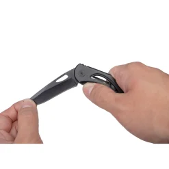 Freizeitmesser mit klappbarer glatter Klinge ^ Wolfcraft Online