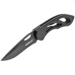 Freizeitmesser mit klappbarer glatter Klinge ^ Wolfcraft Online