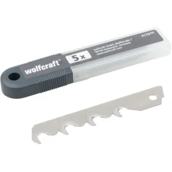 5 Haken-Abbrechklingen ^ Wolfcraft