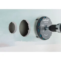 Lochsäge verstellbar Durchmesser 45–130 mm ^ Wolfcraft Hot