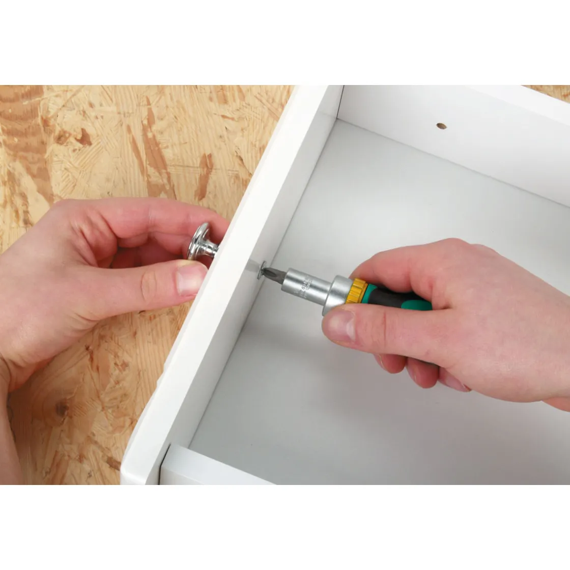 Mini-Handschraubendreher mit Ratschenfunktion ^ Wolfcraft Sale