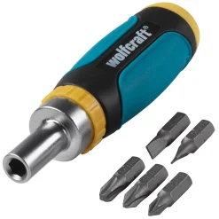 Mini-Handschraubendreher mit Ratschenfunktion ^ Wolfcraft Sale