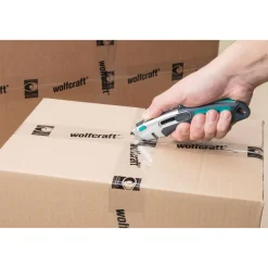 Profi-Dual-Sicherheitsmesser mit Trapezklinge ^ Wolfcraft Sale