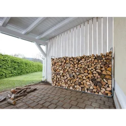 Stapelhilfe Modular XXL für Brennholz ^ Wolfcraft