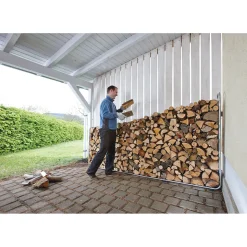Stapelhilfe Modular XXL für Brennholz ^ Wolfcraft