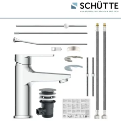 WT-Armatur Derby chrom Kartusche mitkeram.Dichtungen inkl. Exzentergarnitur ^ Schütte Best