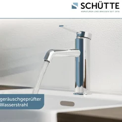 WT-Armatur Los Angeles chrom Eco-Klick-Kartusche inkl.Push-Open-Garnitur ^ Schütte Clearance