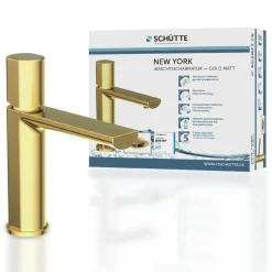 WT-Armatur New York gold Kartusche mitkeram.Dichtungen inkl. Push-Open-Garni. ^ Schütte Clearance