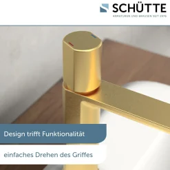 WT-Armatur New York gold Kartusche mitkeram.Dichtungen inkl. Push-Open-Garni. ^ Schütte Clearance