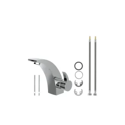 WT-Armatur Panama chrom Kartuschemit keram.Dichtungen ohne Ablaufgarnitur ^ Schütte Clearance