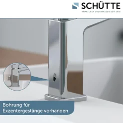 WT-Armatur Raven chrom Kartusche mitkeram.Dichtungen inkl. Push-Open-Garni. ^ Schütte Discount