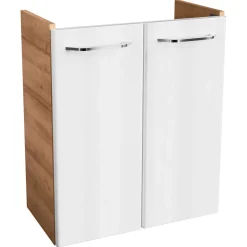 WT-Unterschrank GWC 52x61x27,5 AsEi/wei.Milano 2 Tueren, 1 Einlegeboden ^ Fackelmann Discount
